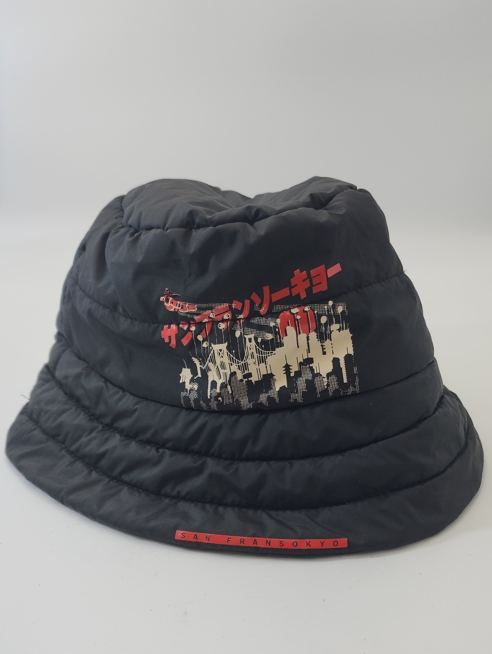Disney Parks San Fransokyo Black Bucket Hat